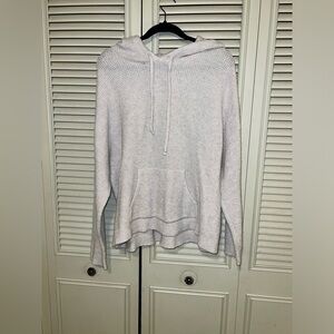 Aerie hooded waffle sweater